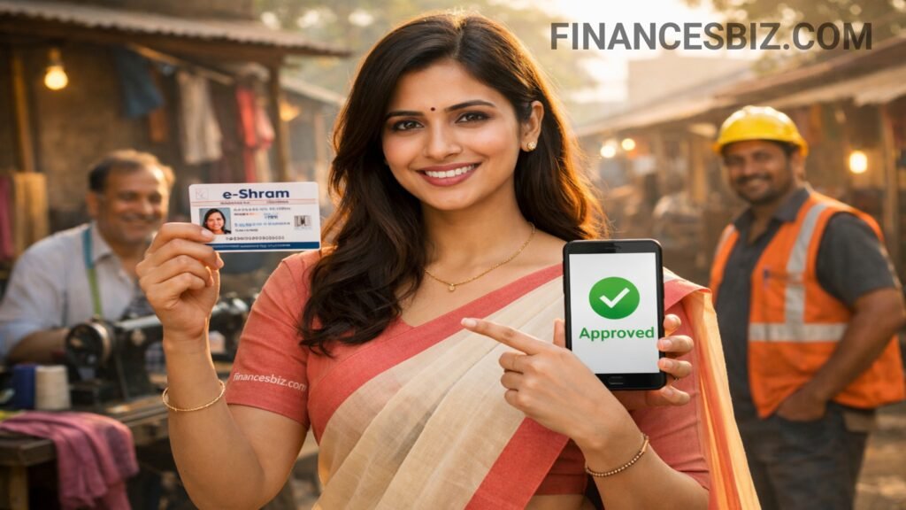 E-Shram card benefits 2026 list and government insurance schemes for workers